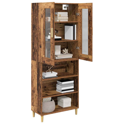 Credenza Legno vecchio 69,5 x 34 x 180 cm
