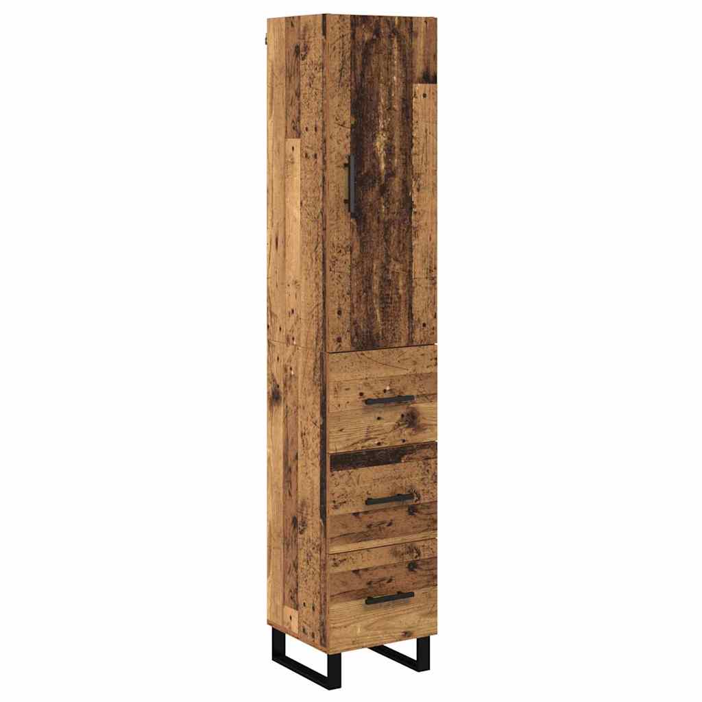 Credenza Legno vecchio 34,5 x 34 x 180 cm Legno multistrato
