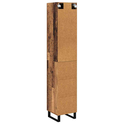 Credenza Legno vecchio 34,5 x 34 x 180 cm Legno multistrato | homemem39