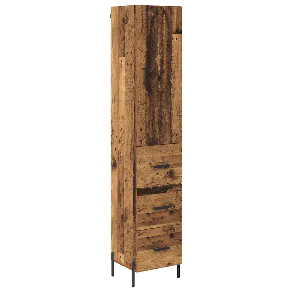 Credenza Legno vecchio 34,5 x 34 x 180 cm Legno multistrato