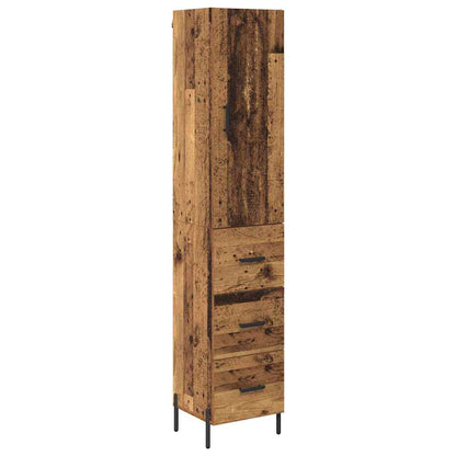 Credenza Legno vecchio 34,5 x 34 x 180 cm Legno multistrato