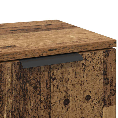 Credenza con cassetto 3 pcs Legno vecchio Legno multistrato