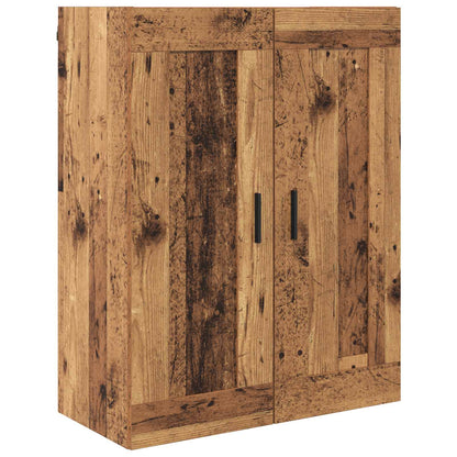 Credenza con cassetto 2 pcs Legno vecchio Legno multistrato