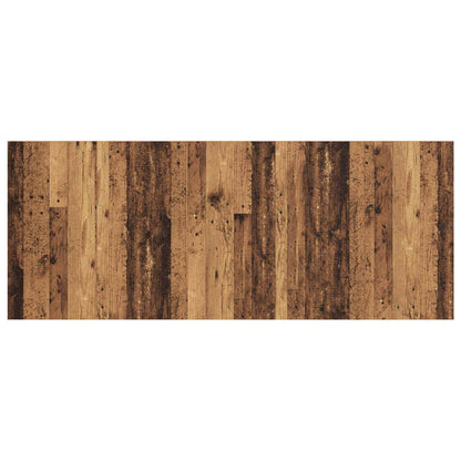 Testata con Comodino 3 pcs Legno vecchio Legno multistrato