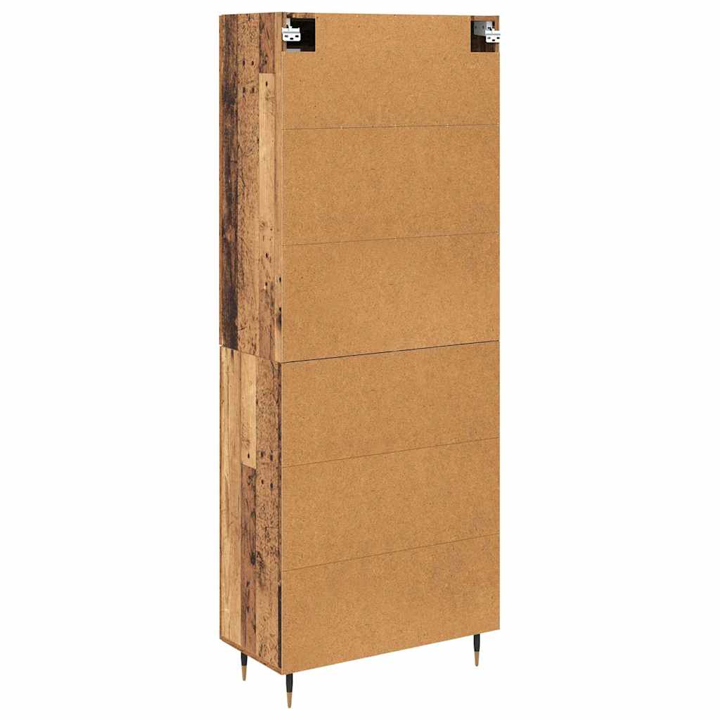 Credenza 2 pcs Legno vecchio Legno multistrato | homemem39
