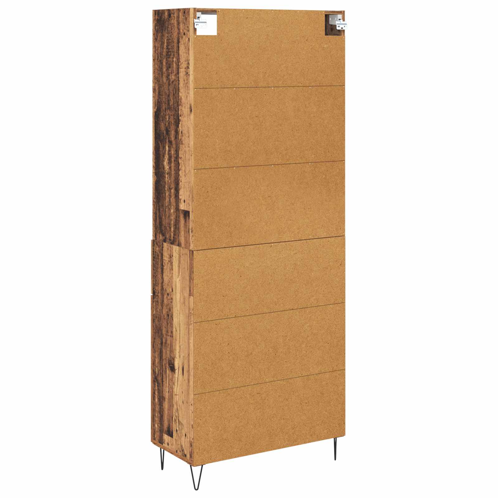 Credenza con cassetto 2 pcs Legno vecchio Legno multistrato | homemem39