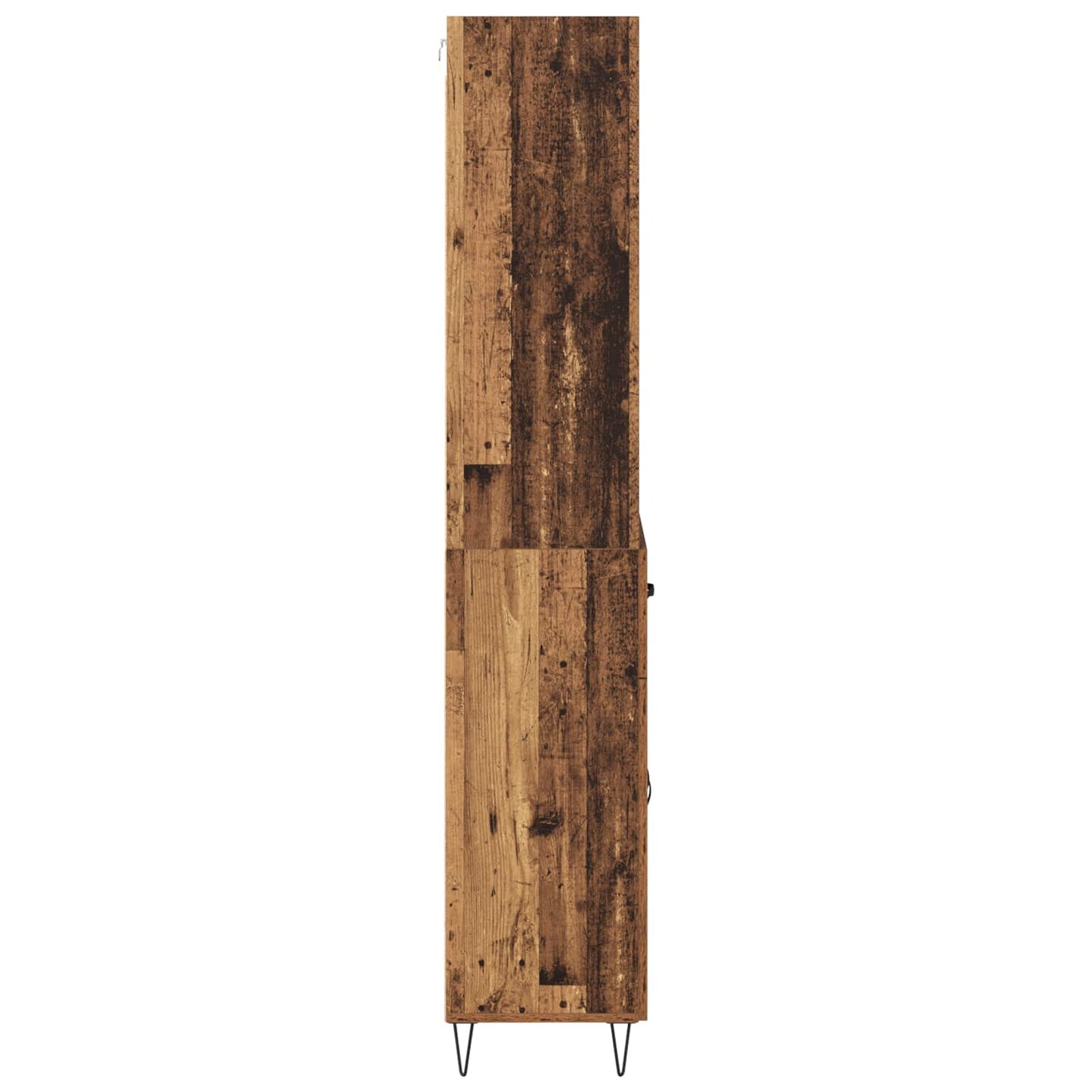 Credenza con cassetto 2 pcs Legno vecchio Legno multistrato