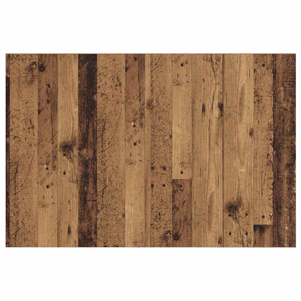 Testata con Comodino 3 pcs Legno vecchio Legno multistrato