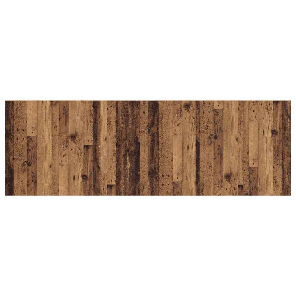 Testata con Comodino 3 pcs Legno vecchio Legno multistrato