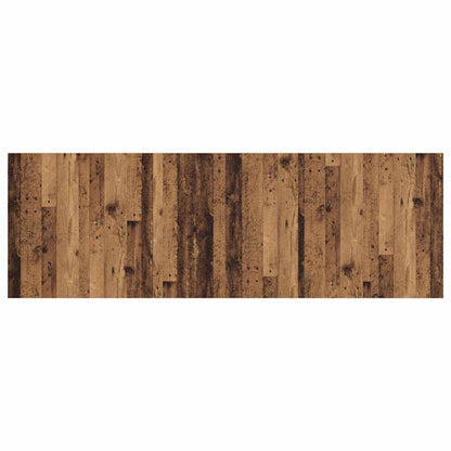 Testata con Comodino 3 pcs Legno vecchio Legno multistrato