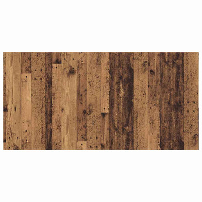 Testata con Comodino 3 pcs Legno vecchio Legno multistrato