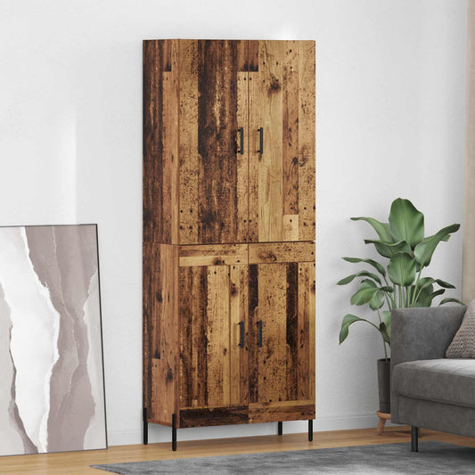 Credenza Legno vecchio 69,5 x 34 x 180 cm Legno multistrato