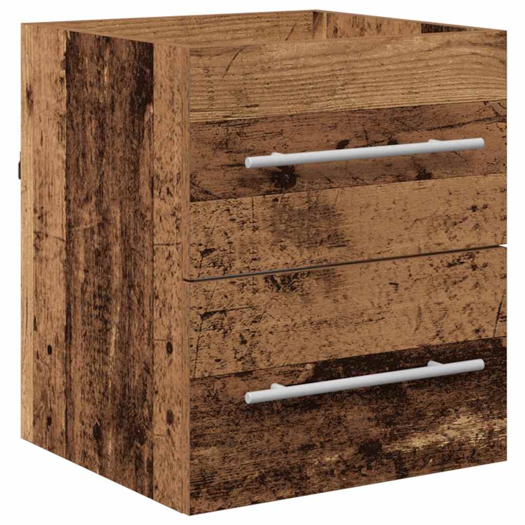 Armadio per Lavabo da Bagno Legno vecchio 41 x 38,5 x 48 cm | homemem39
