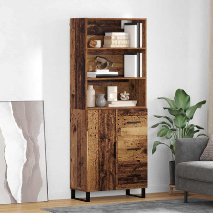 Credenza Legno vecchio 69,5 x 34 x 180 cm Legno multistrato