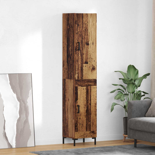 Credenza Legno vecchio 69,5 x 34 x 180 cm Legno multistrato
