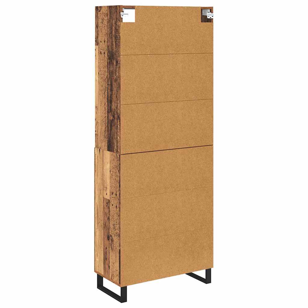Credenza 2 pz Legno vecchio 69,5 x 34 x 180 cm | homemem39