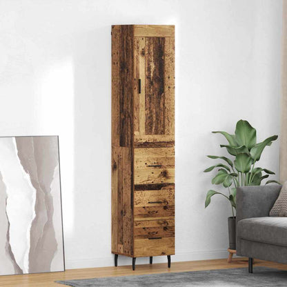 Credenza Legno vecchio 34,5 x 34 x 180 cm Legno multistrato