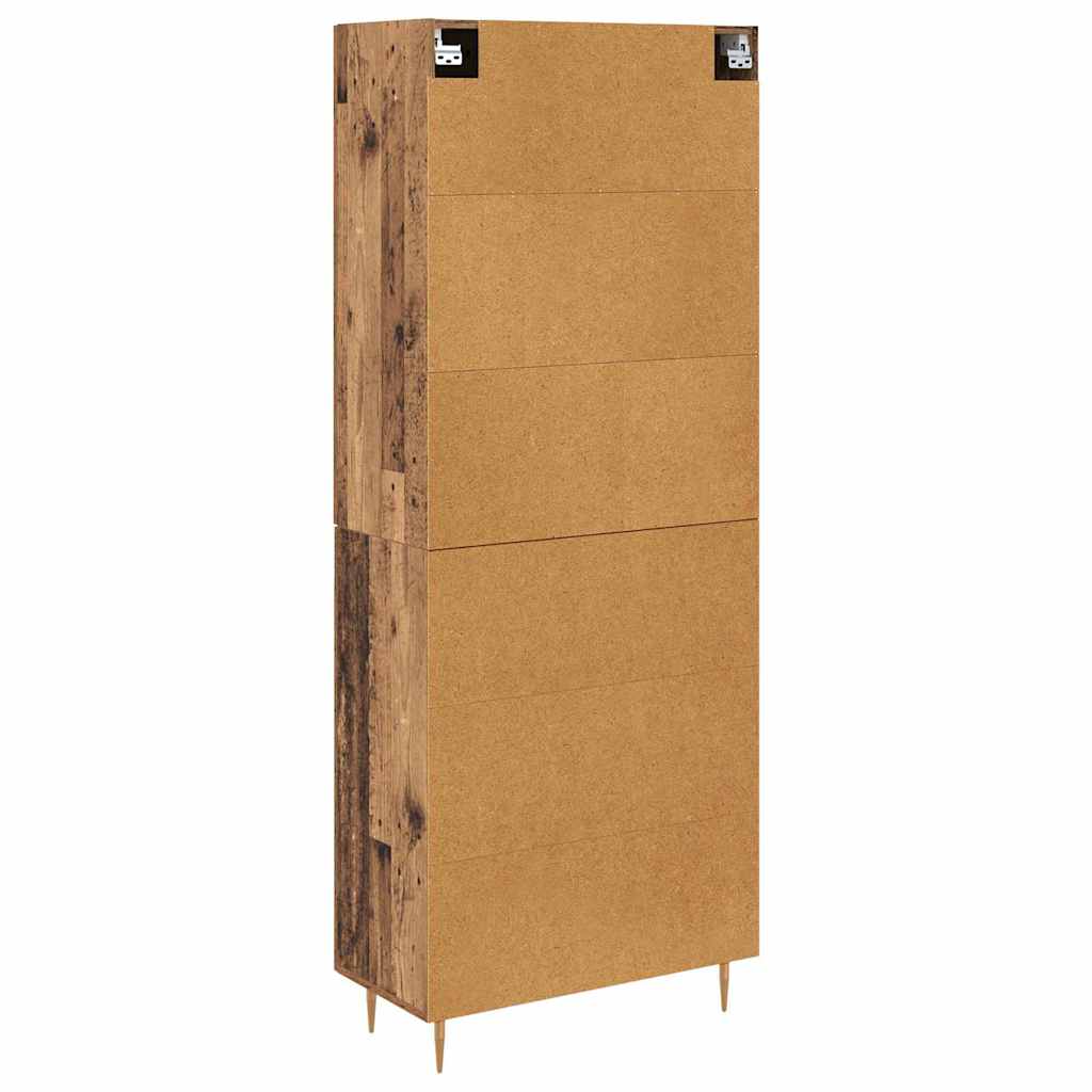 Credenza Legno vecchio 69,5 x 34 x 180 cm Legno multistrato