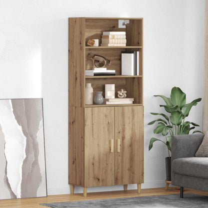 Credenza rovere artigianale 69,5 x 34 x 180 cm