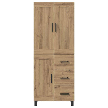 Credenza con cassetto Rovere artigianale 69,5 x 34 x 180 cm