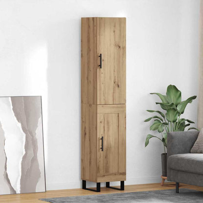 Credenza Rovere artigianale 34,5 x 34 x 180 cm