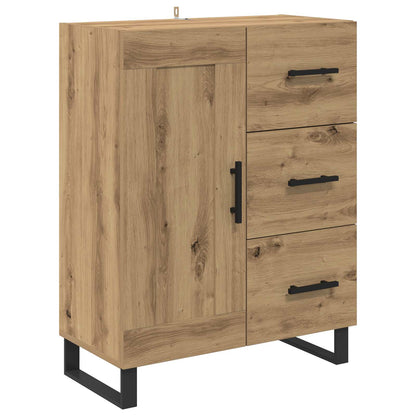 Credenza con cassetto Rovere artigianale 69,5 x 34 x 180 cm