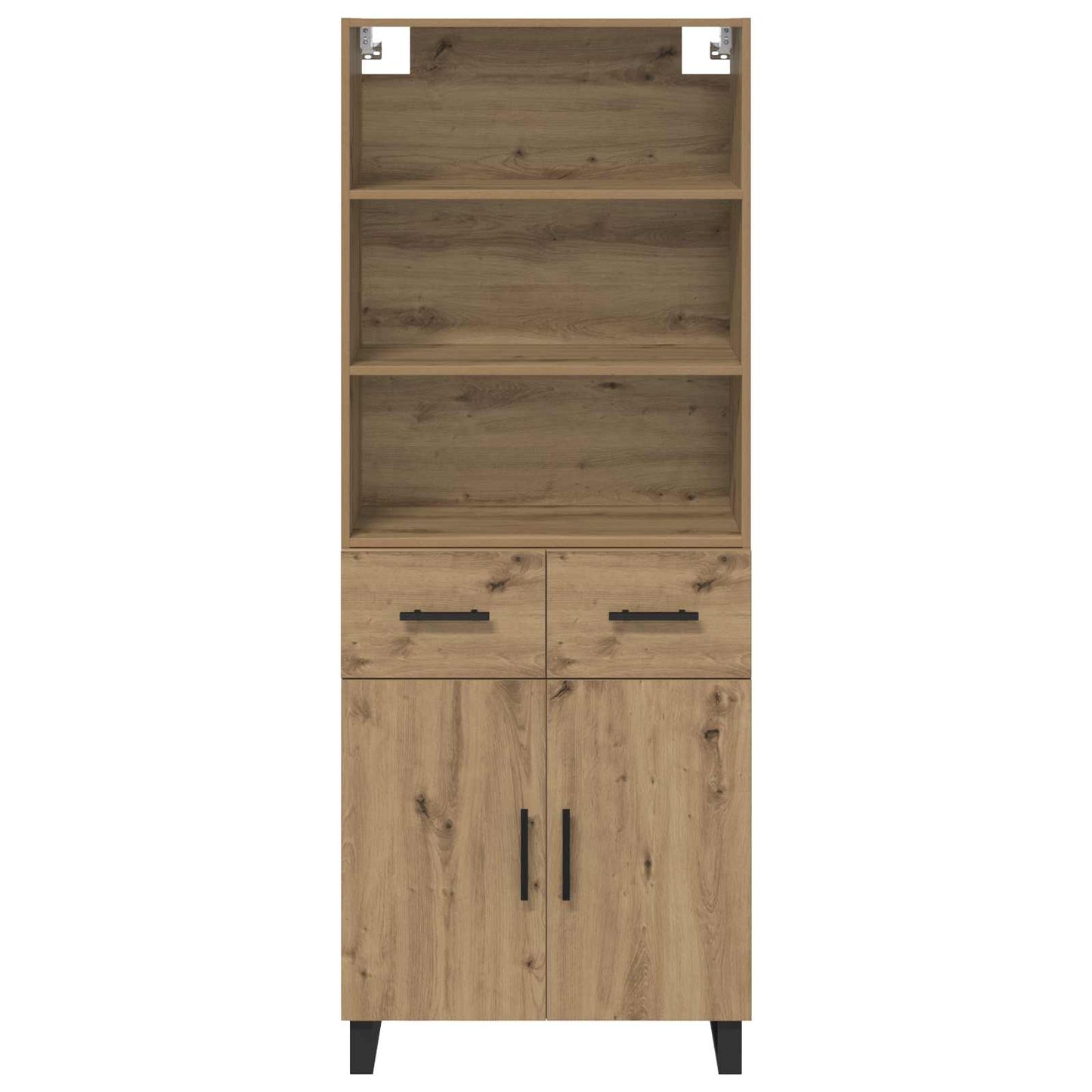 Credenza con cassetto Rovere artigianale 69,5 x 34 x 180 cm