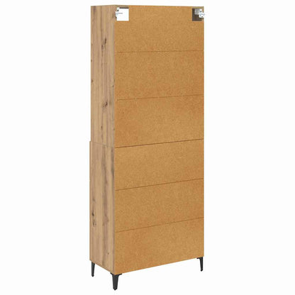 Credenza con cassetto Rovere artigianale 69,5 x 34 x 180 cm