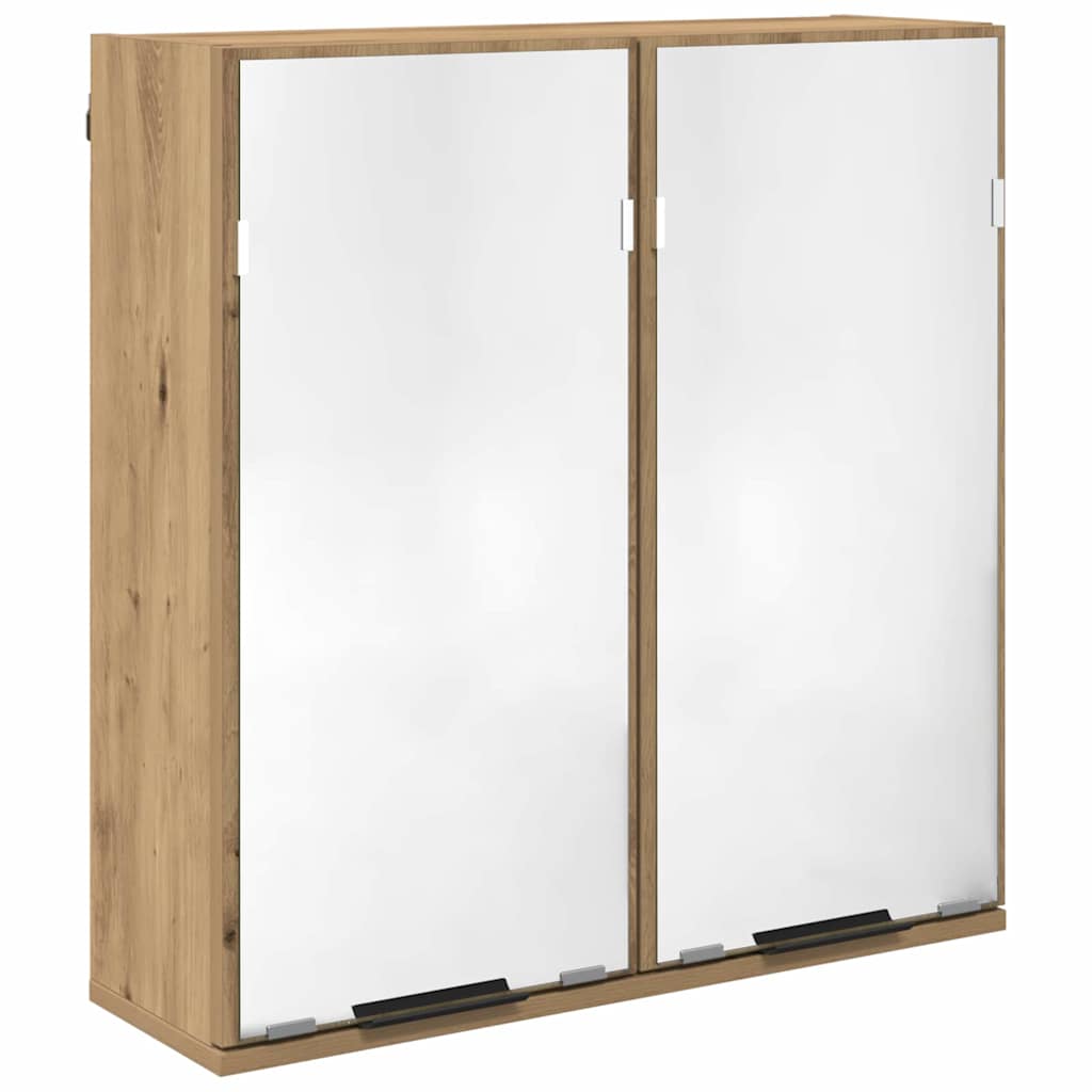 Set di Armadi da Bagno 3 pz Rovere artigianale | homemem39