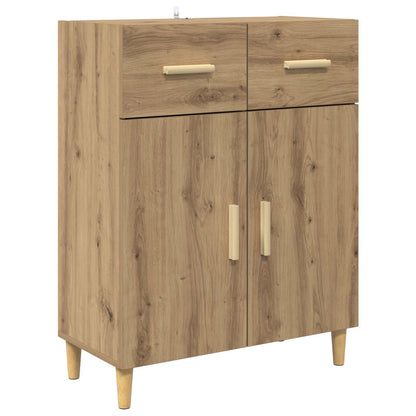 Credenza con cassetto Rovere artigianale 69,5 x 34 x 180 cm