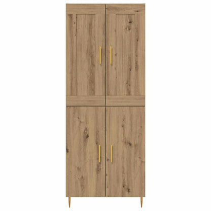 Credenza Rovere artigianale 69,5 x 34 x 180 cm Legno multistrato
