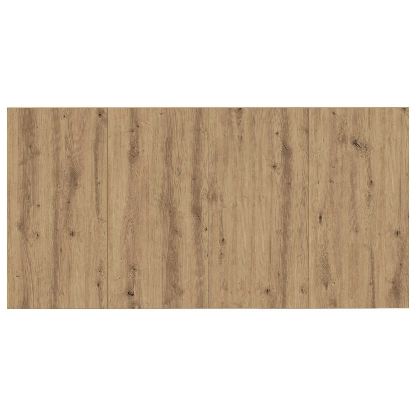 Testata con Comodino 3 pcs Rovere artigianale Legno multistrato