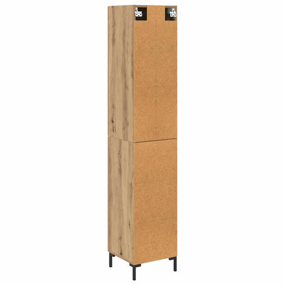 Credenza Rovere artigianale 34,5 x 34 x 180 cm