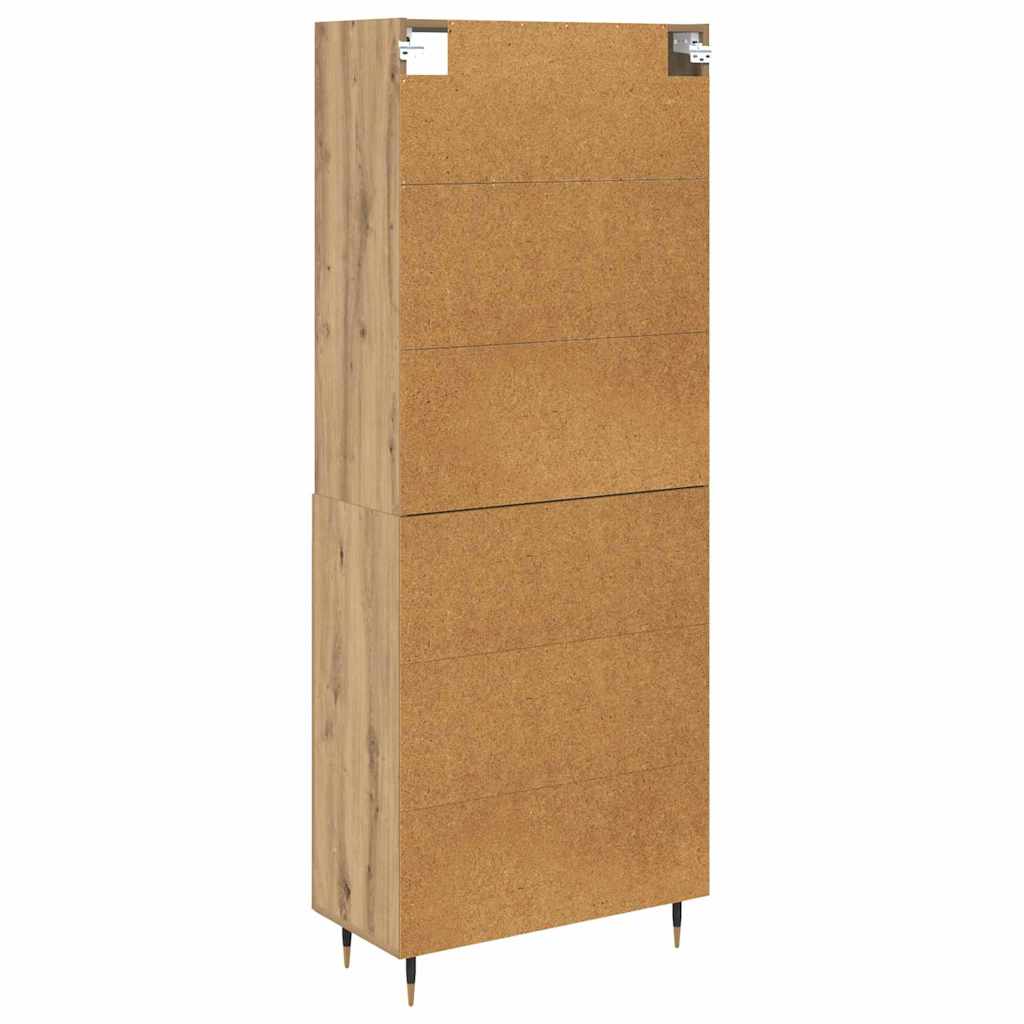 Credenza Rovere artigianale 69,5 x 34 x 180 cm