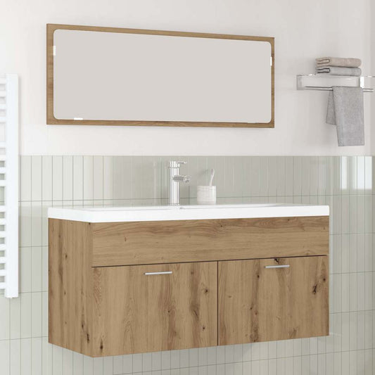 Mobile da Bagno Rovere artigianale 100 x 38,5 x 46 cm | homemem39