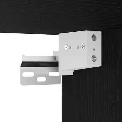 Armadio per Lavabo da Bagno Rovere Nero 41 x 38,5 x 48 cm | homemem39