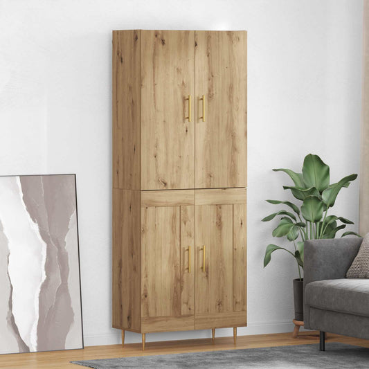 Credenza Rovere artigianale 69,5 x 34 x 180 cm