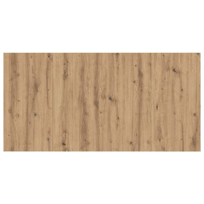 Testata con Comodino 3 pcs Rovere artigianale Legno multistrato