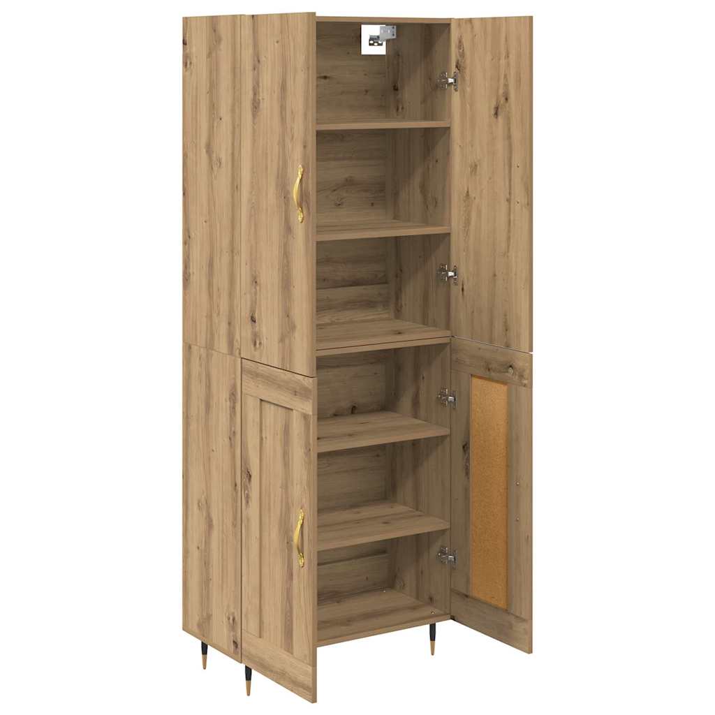 Credenza Rovere artigianale 69,5 x 34 x 180 cm
