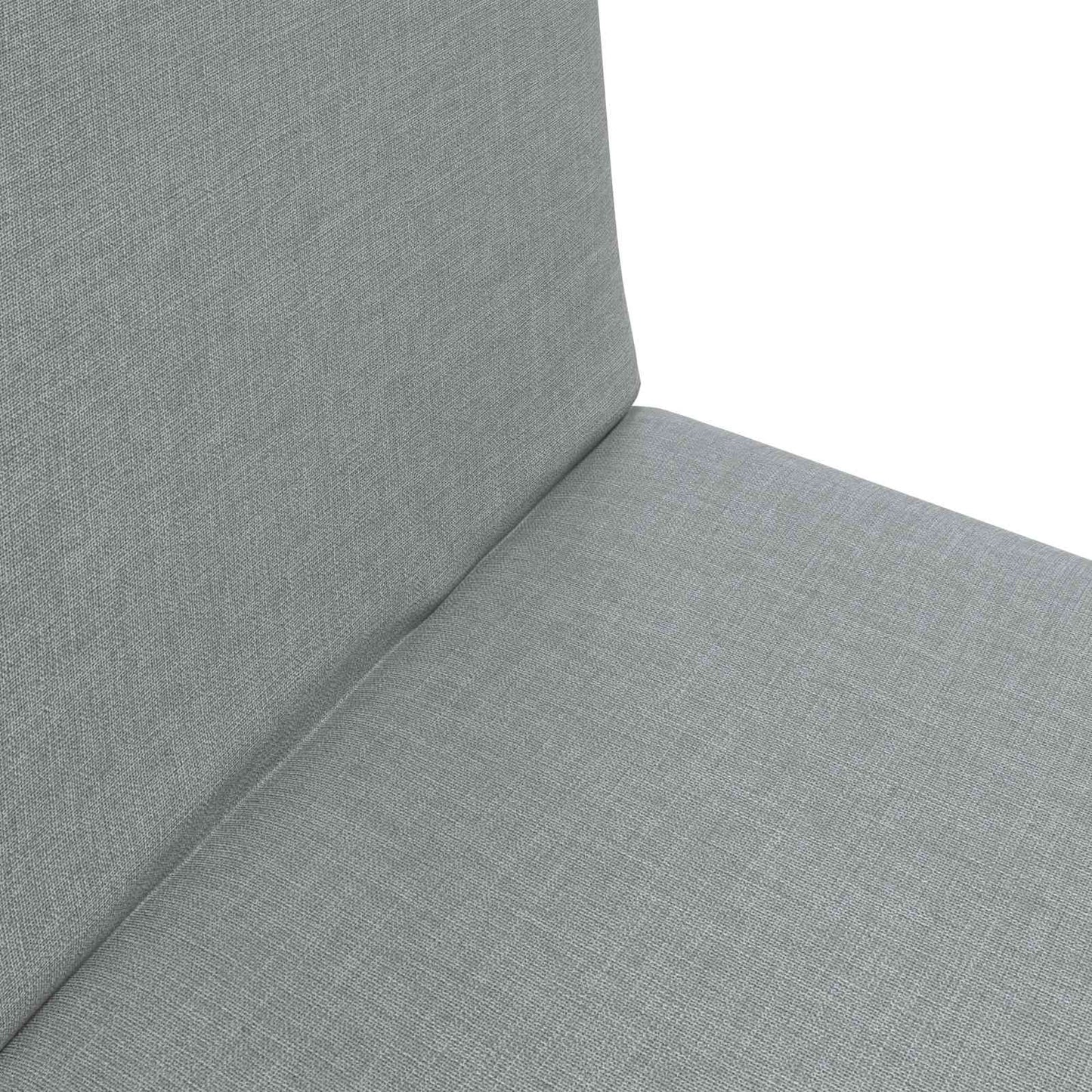 Sedia a pavimento regolabile Grigio Chiaro Tessuto | homemem39