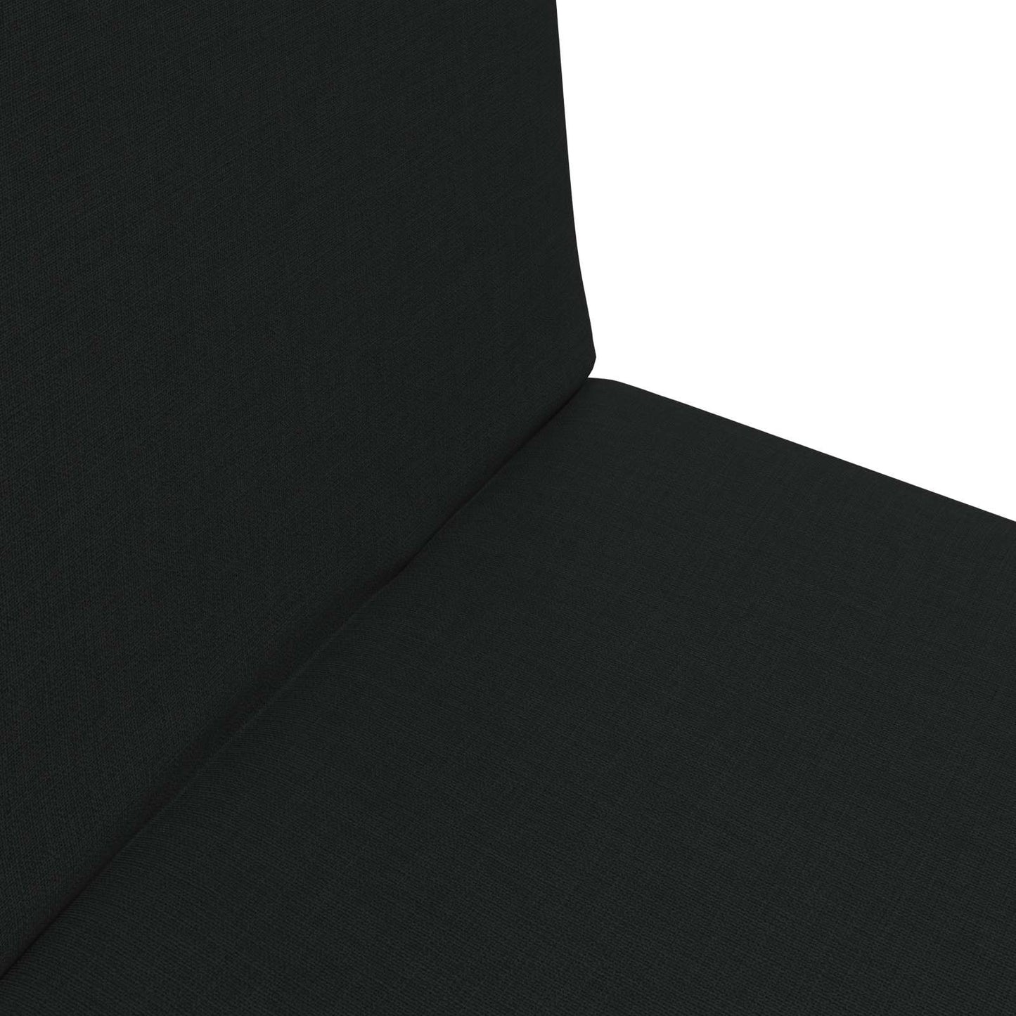 Sedia a pavimento regolabile Nero Tessuto | homemem39