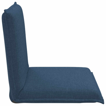 Sedia a pavimento regolabile Blu Tessuto | homemem39
