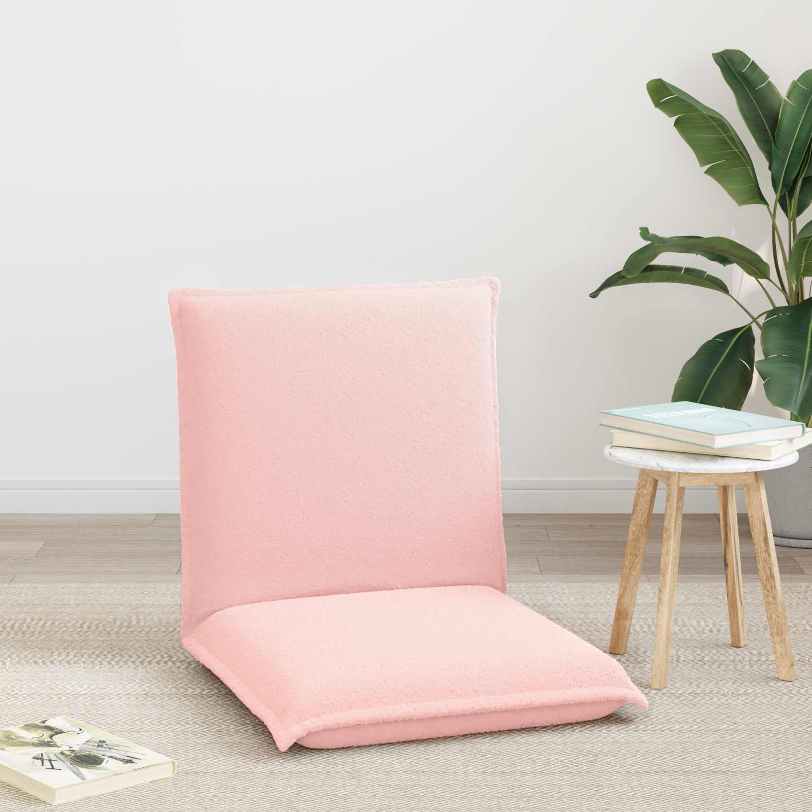 Sedia a pavimento regolabile Rosa Tessuto in Lana di Pecora | homemem39