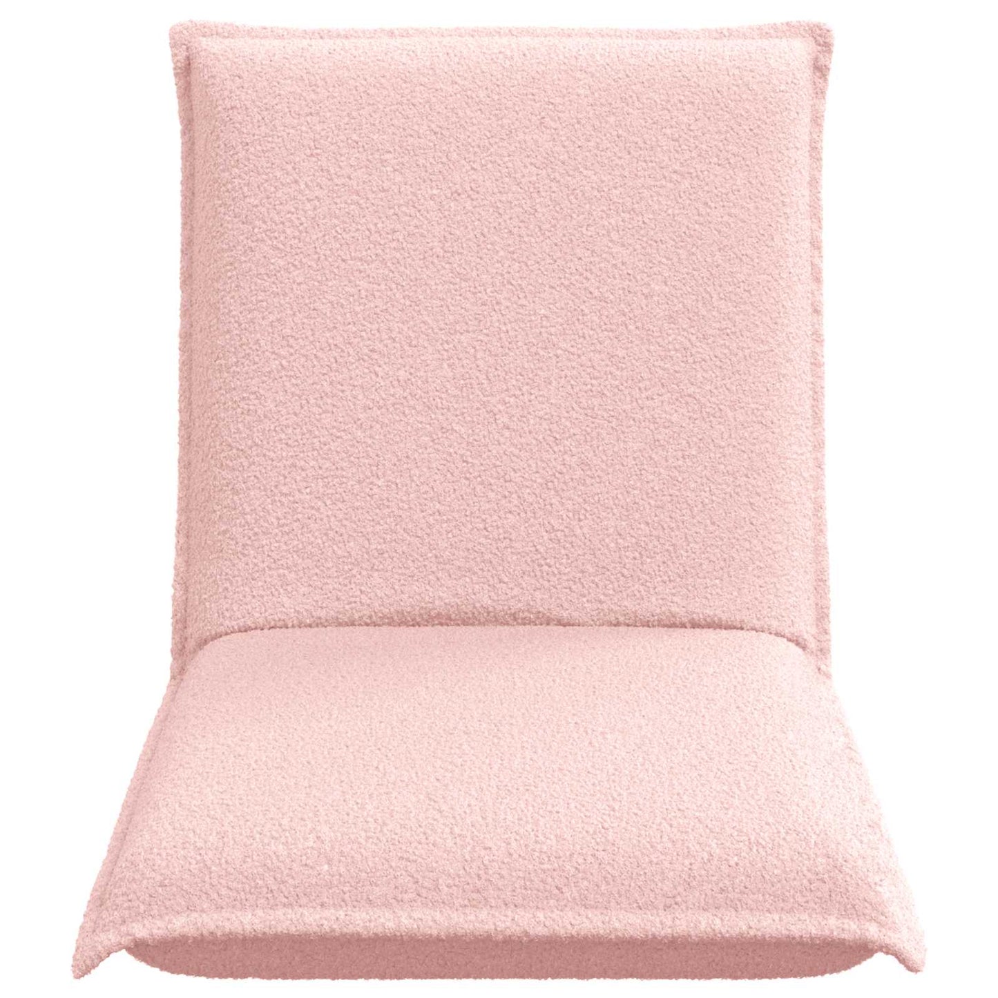 Sedia a pavimento regolabile Rosa Tessuto in Lana di Pecora | homemem39
