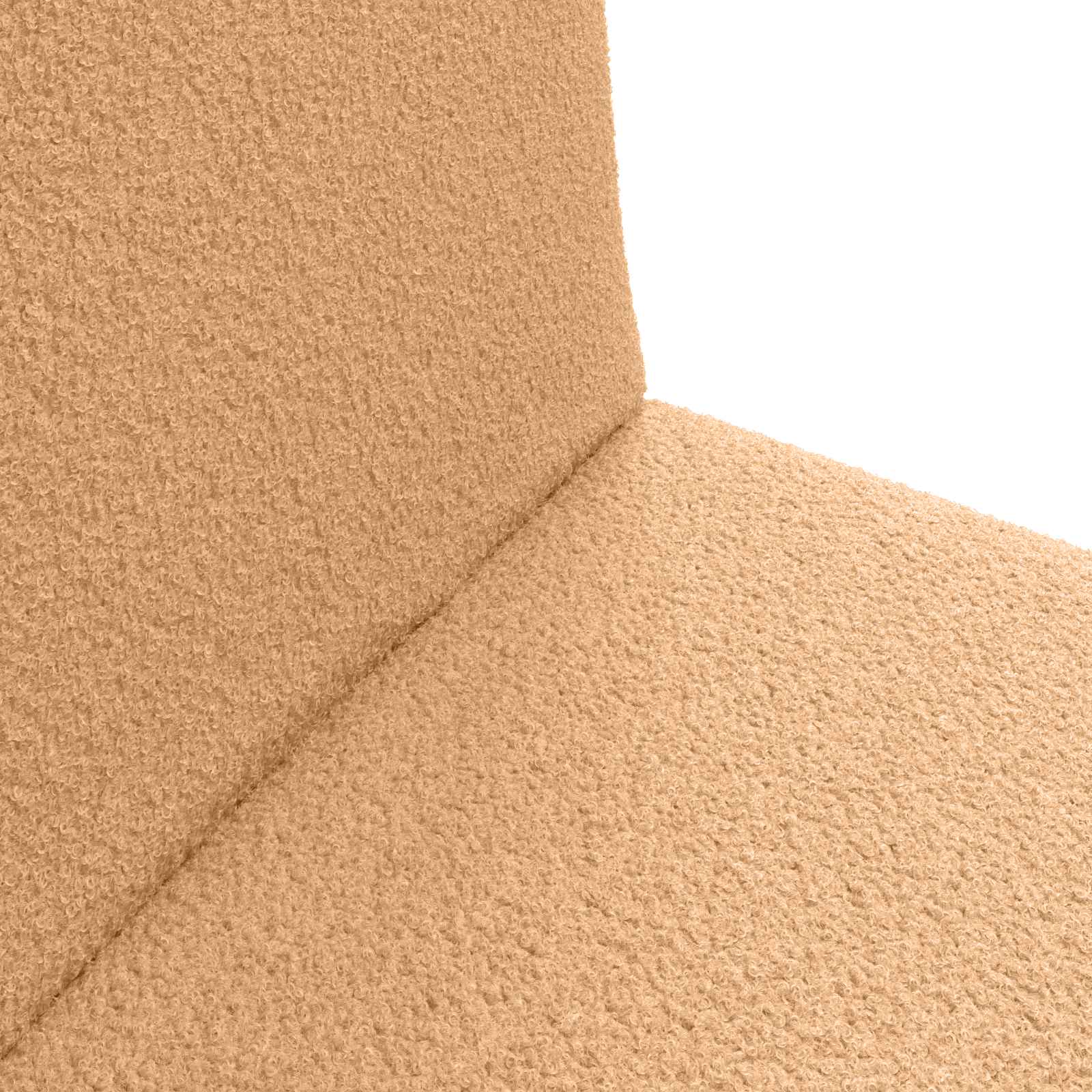 Sedia a pavimento regolabile Beige Tessuto in Lana di Pecora | homemem39