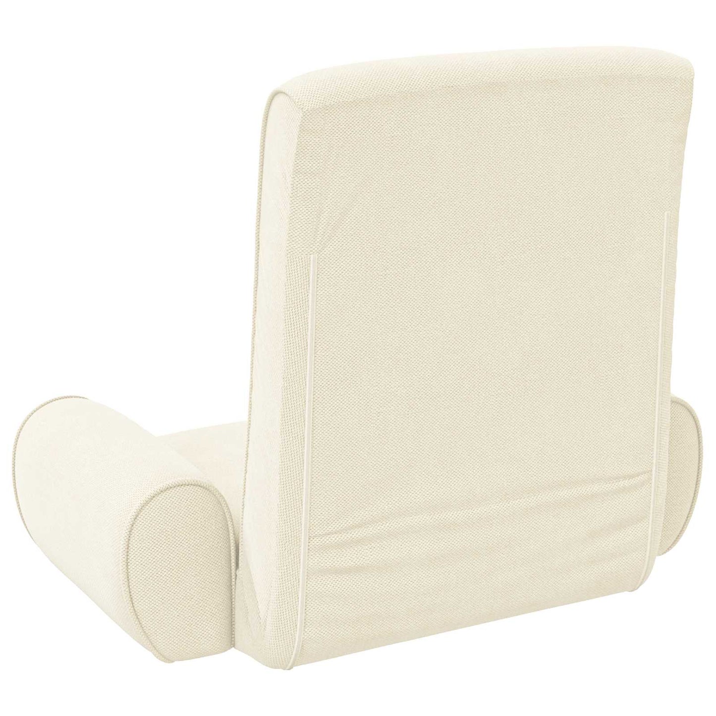 Sedia a pavimento regolabile Crema Velluto grana | homemem39