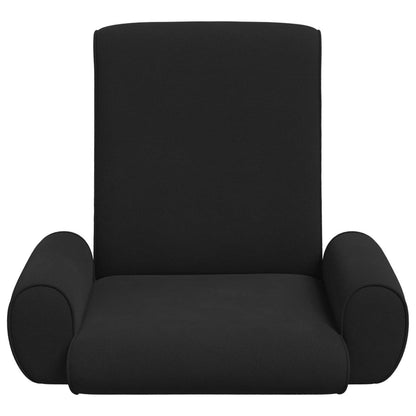 Sedia a pavimento regolabile Nero Velluto grana | homemem39
