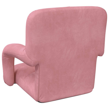 Sedia a pavimento regolabile Rosa Velluto | homemem39