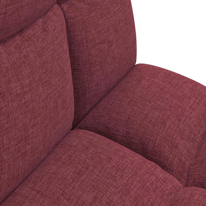 Sedia a pavimento regolabile Rosso Vino Tessuto