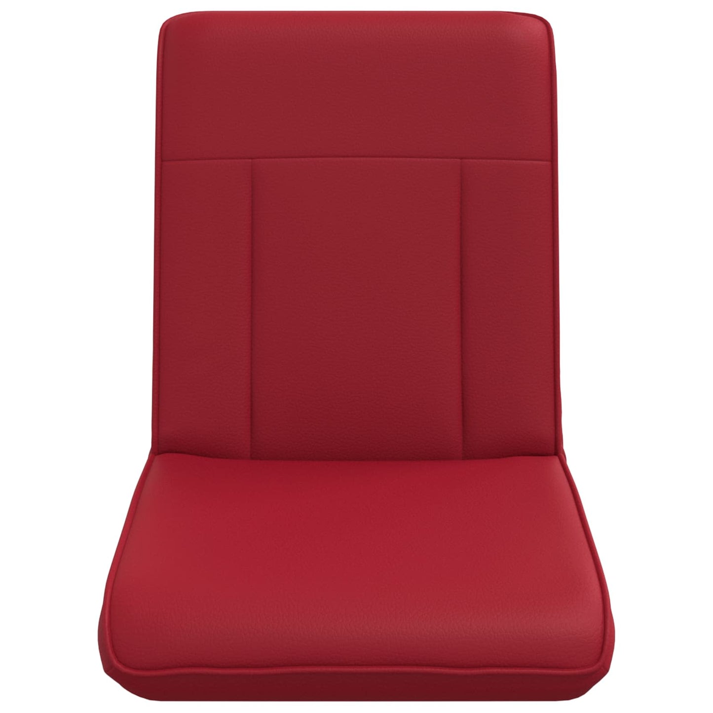 Sedia a pavimento regolabile Rosso Vino Similpelle | homemem39